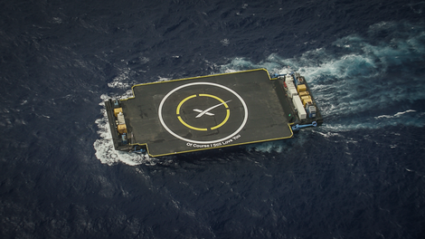 The “Of Course I Still Love You,” which received the first successful Falcon 9 landing April 8th, 2016. Photo: SpaceX